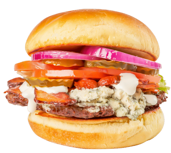 Bacon Blue Cheeseburger