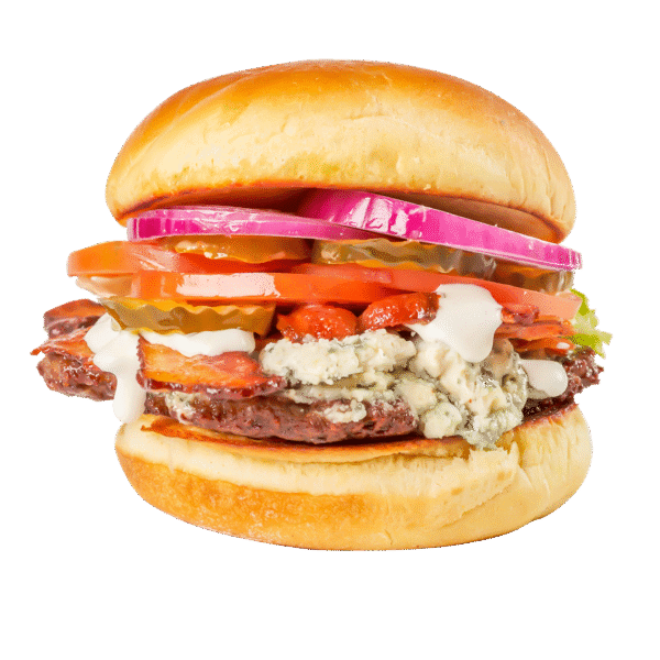 Bacon Blue Cheeseburger