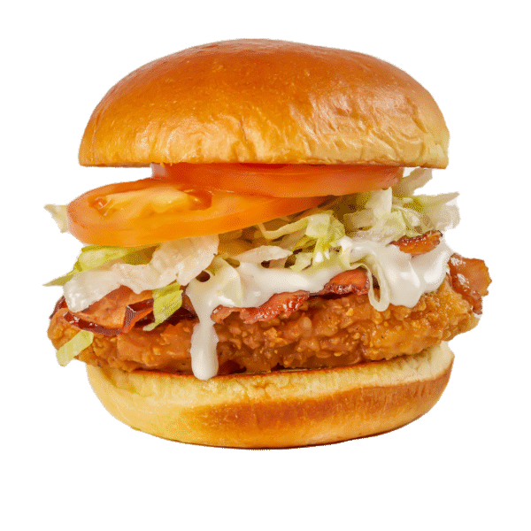 Chicken Bacon Ranch Burger