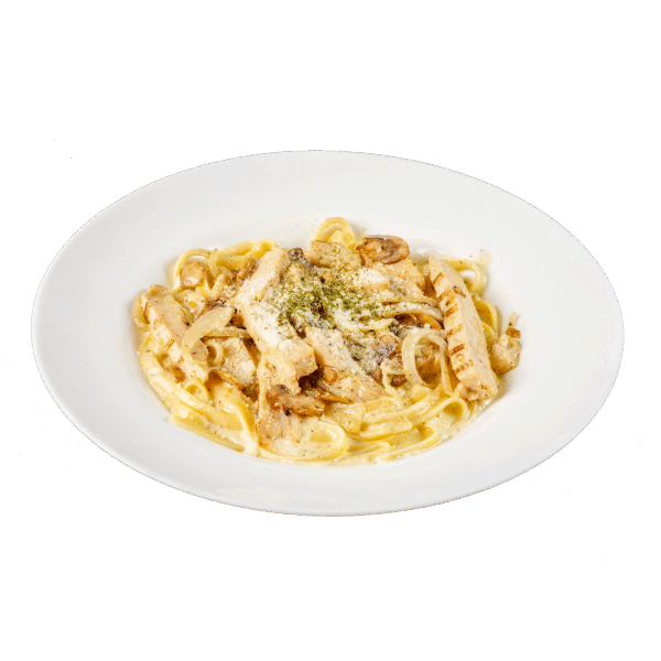 Chicken Mushroom Fettuccine